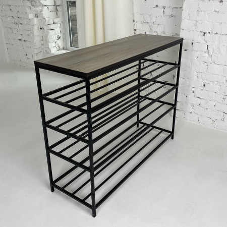 Полиця для взуття Валенсія 60 см ріголетто темний 0-1-9005