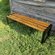 Лавка паркова без спинки Вараш