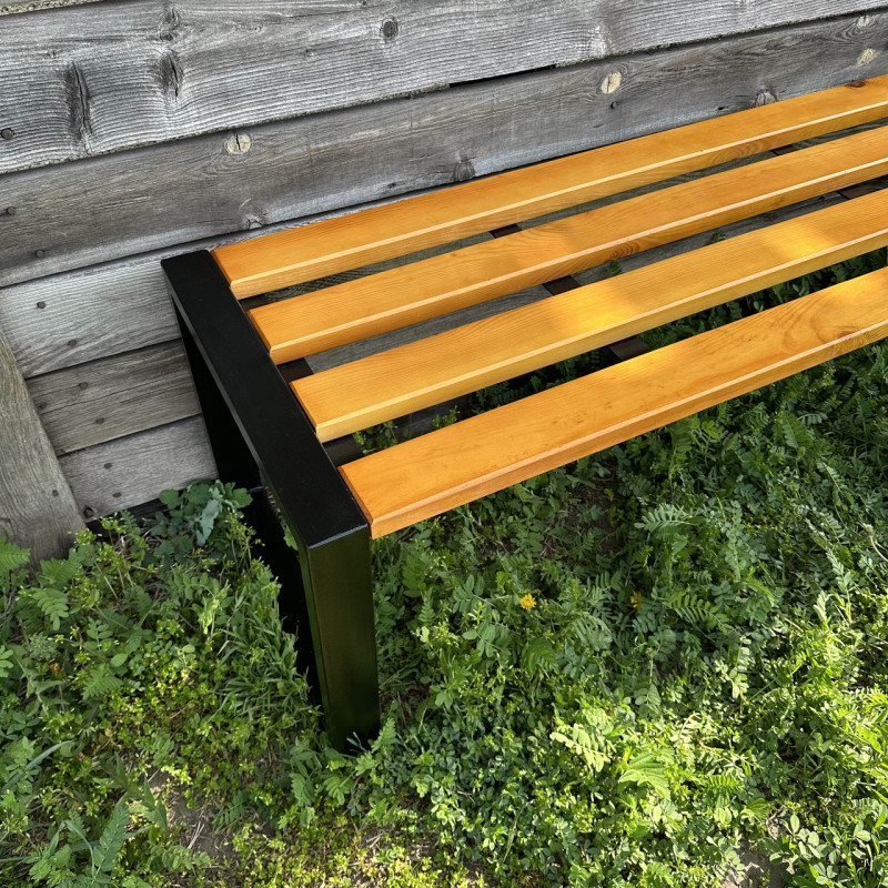 Лавка паркова без спинки Вараш