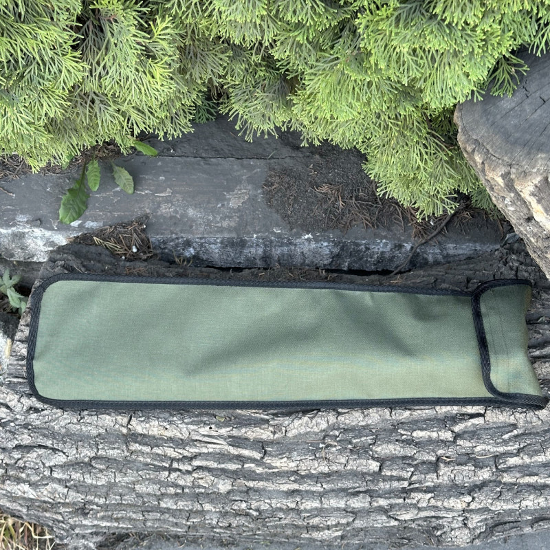 Чехол Mzavod с клапаном на липучке на 6 шампуров зеленый