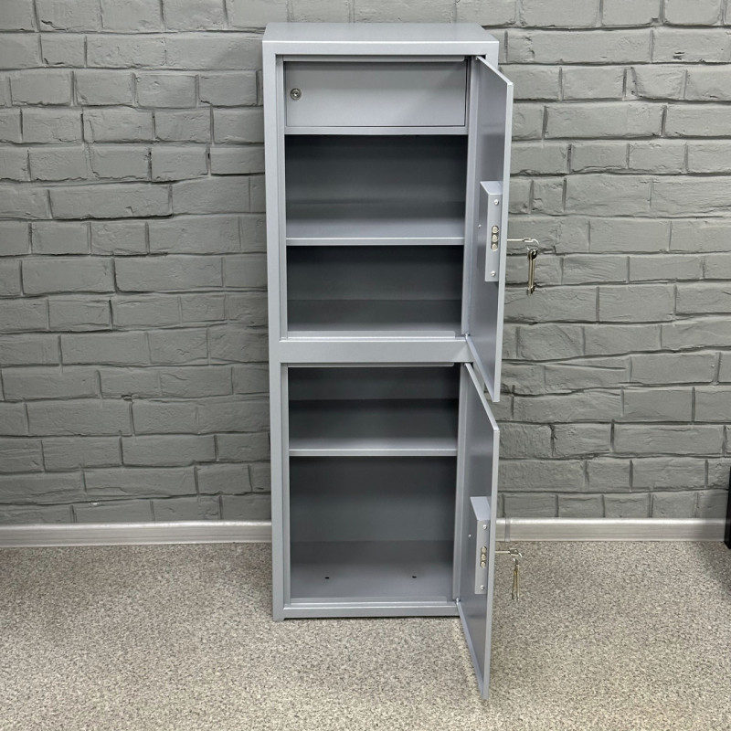 Офисный сейф СБЕ-1220/2 серый