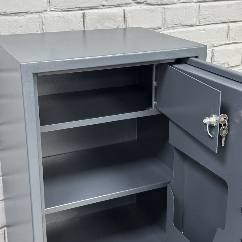 Офисный сейф CБП-1220/2 антрацитово-серый