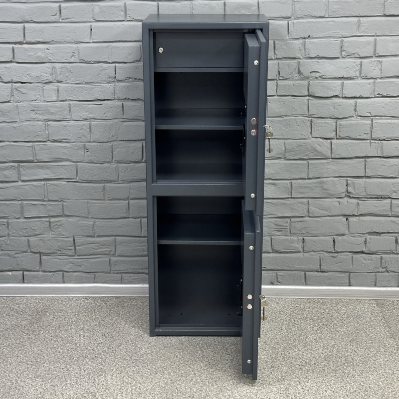 Офисный сейф CБП-1220/2 антрацитово-серый