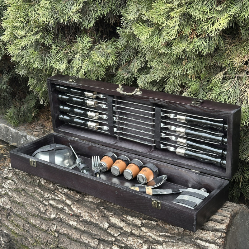 Подарочный набор Mzavod Есаул черный