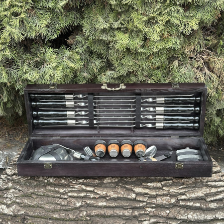 Подарунковий набір Mzavod Осавул чорний