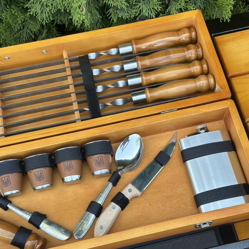 Подарочный набор Mzavod Есаул светлый