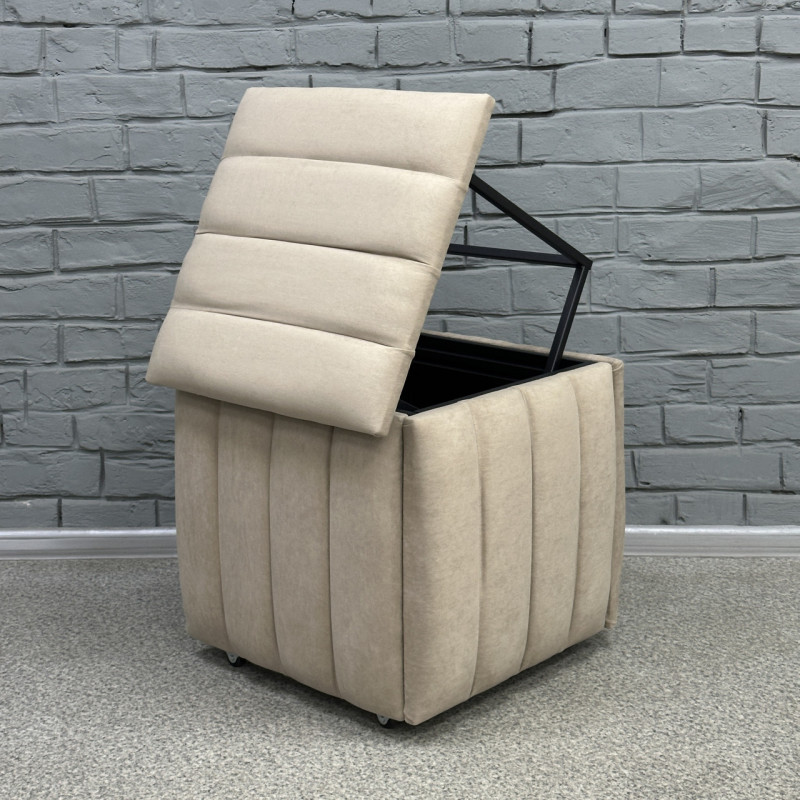 Пуф-трансформер 5в1 Остін-2 велюр бежевий 3-0-9005