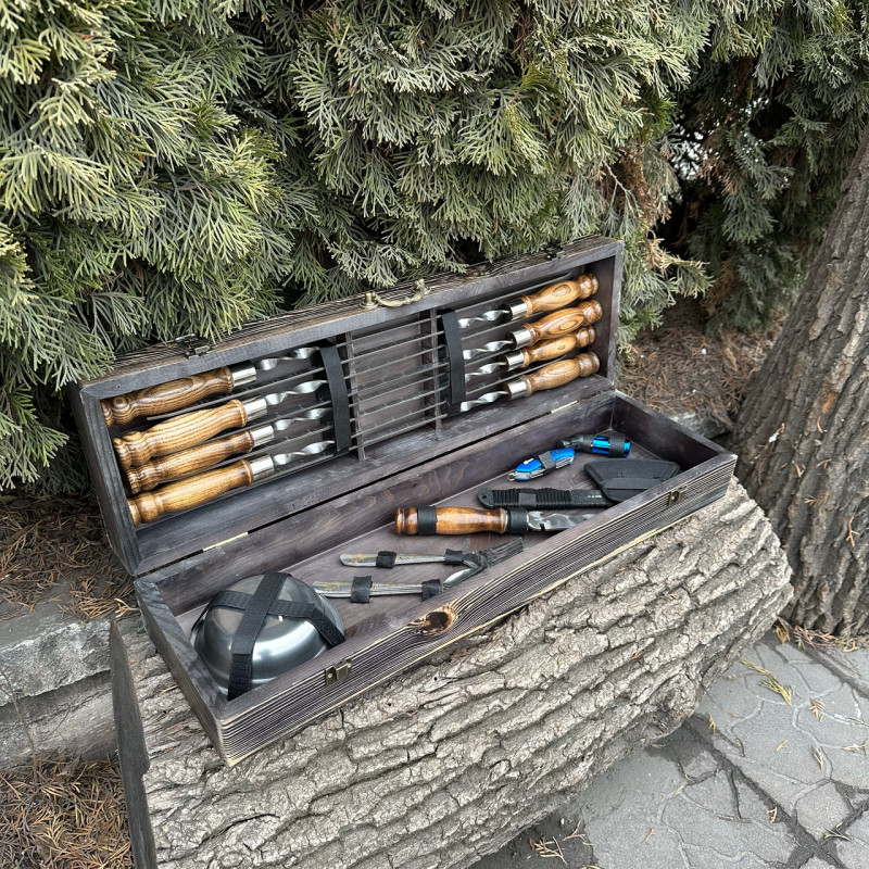 Подарочный набор Mzavod Гетман темная текстура