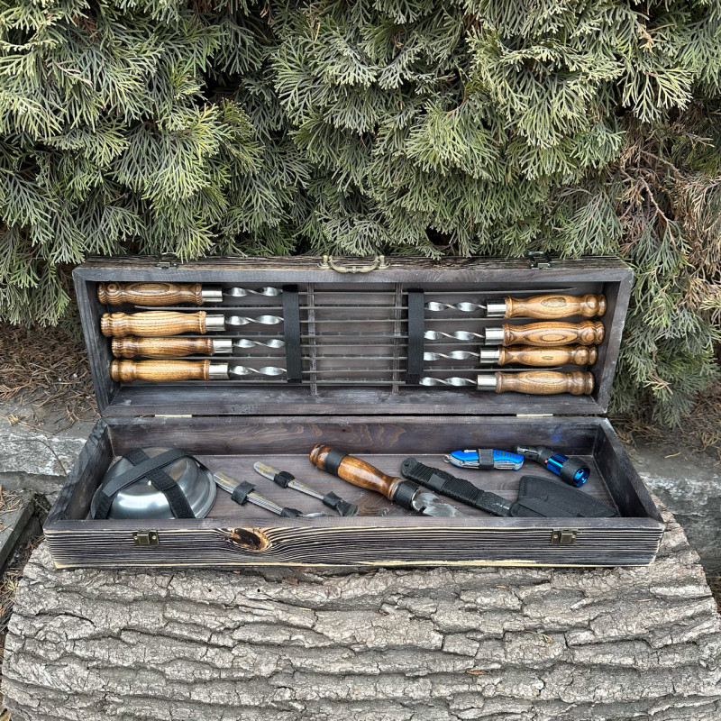 Подарочный набор Mzavod Гетман темная текстура