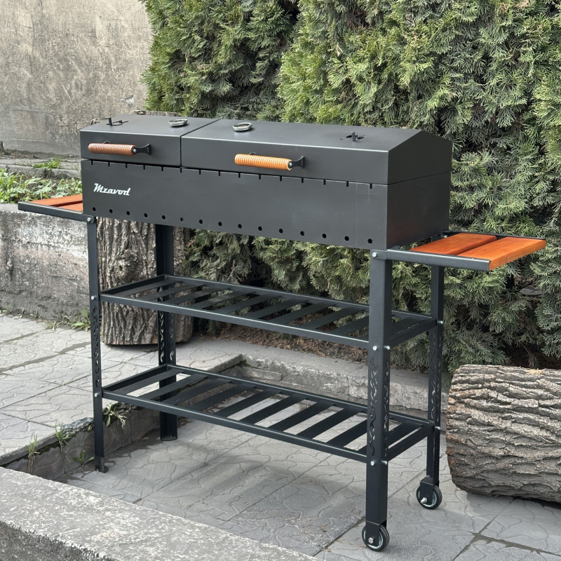 Мангал-барбекю Mzavod Гелиос на 15 шампуров 4мм