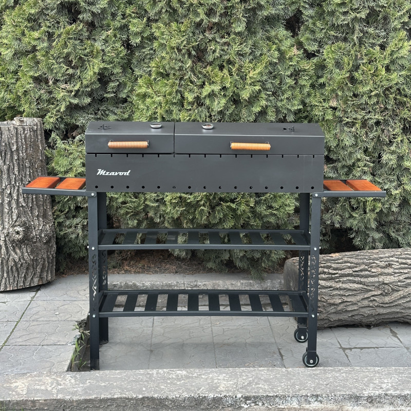 Мангал-барбекю Mzavod Гелиос на 15 шампуров 4мм