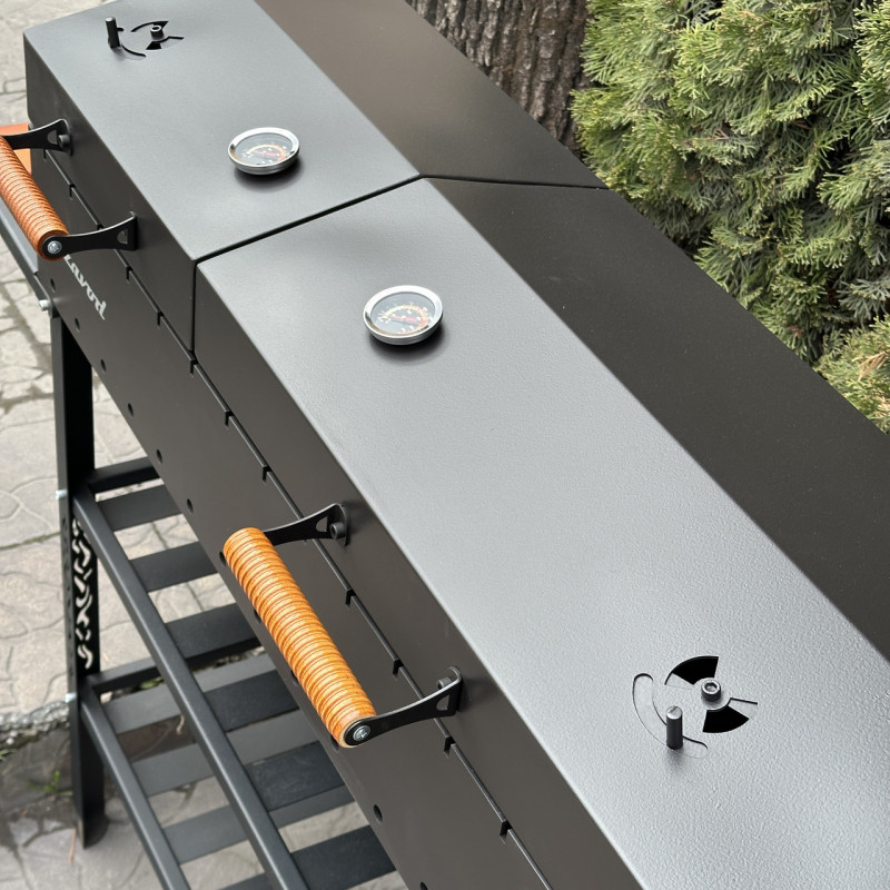 Мангал-барбекю Mzavod Гелиос на 15 шампуров 4мм