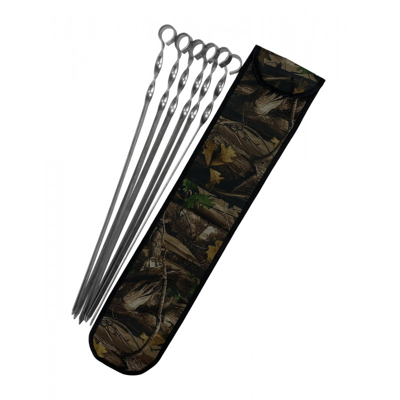 Шампур Mzavod стальной 560х12х3мм