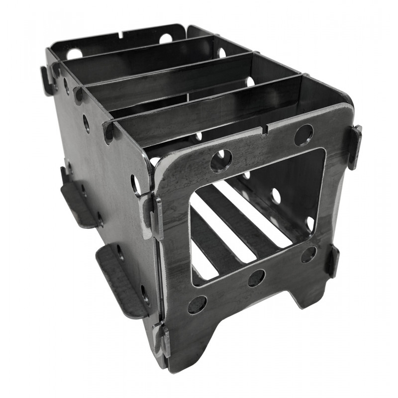 Печь-щепочница Mzavod 21.3х15х15см 2мм большая