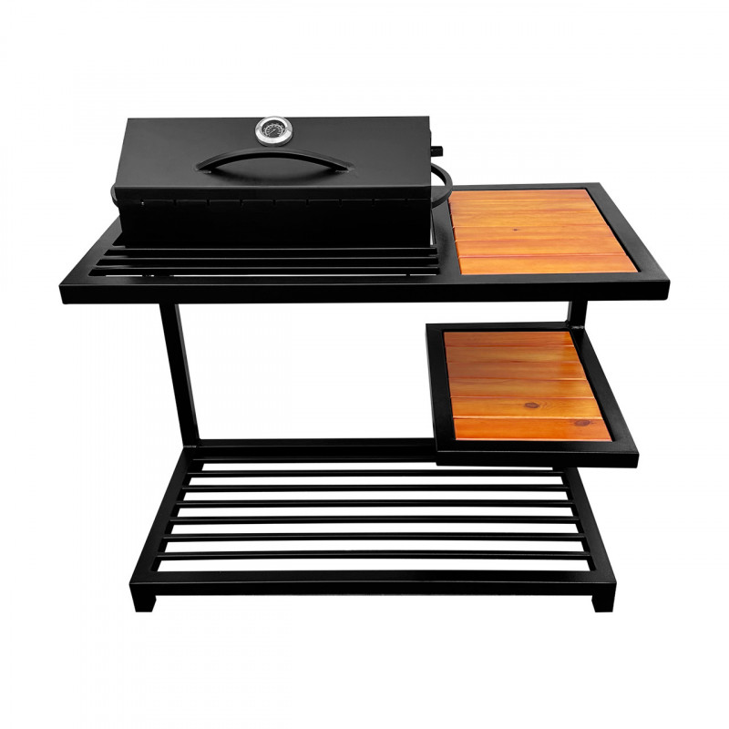 Мангал-барбекю Mzavod Один на 9 шампуров 4мм в стиле LOFT