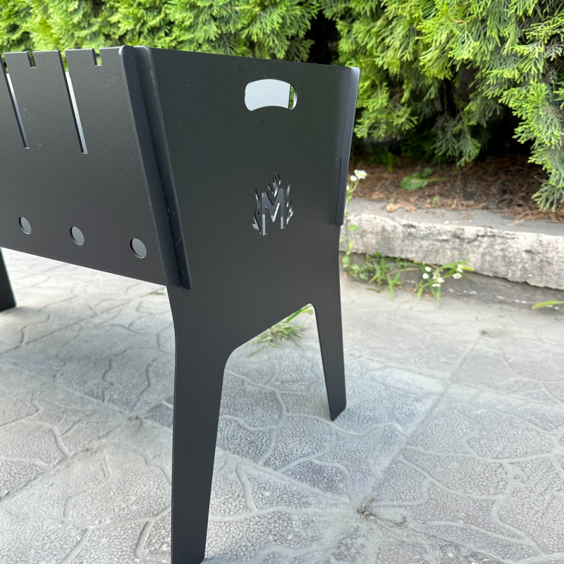 Разборный мангал Mzavod Феникс на 10 шампуров 3мм