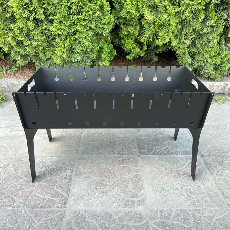 Разборный мангал Mzavod Феникс на 10 шампуров 3мм