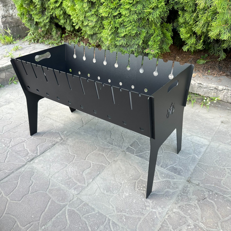 Разборный мангал Mzavod Феникс на 10 шампуров 3мм