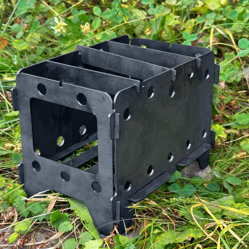 Печь-щепочница Mzavod 21.3х15х15см 2мм большая