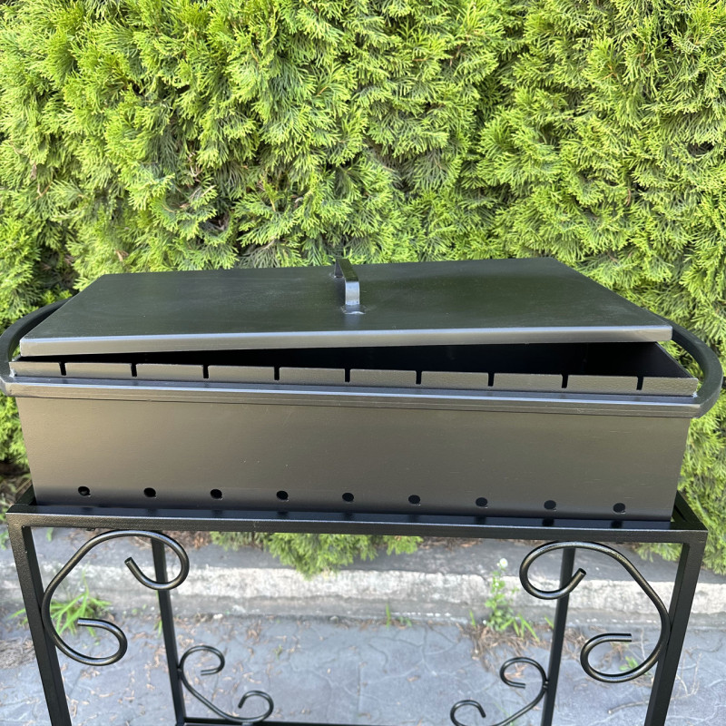 Универсальная крышка Mzavod для мангала на 9 шампуров