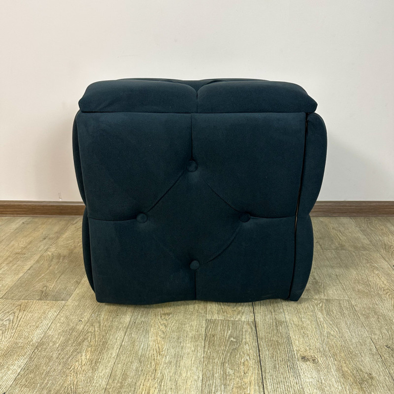 Пуф-трансформер 5в1 Mzavod Остин-1 велюр черный 10-0-9003