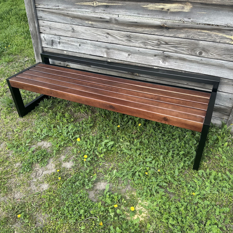 Скамейка парковая Лофт без спинки