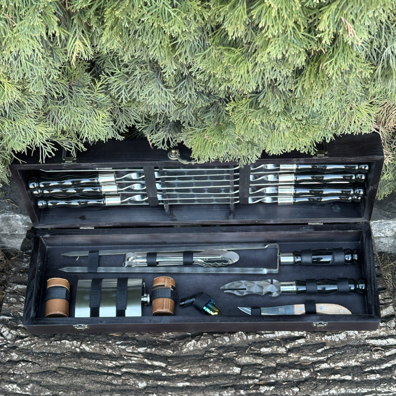 Подарочный набор Mzavod Охотник черный