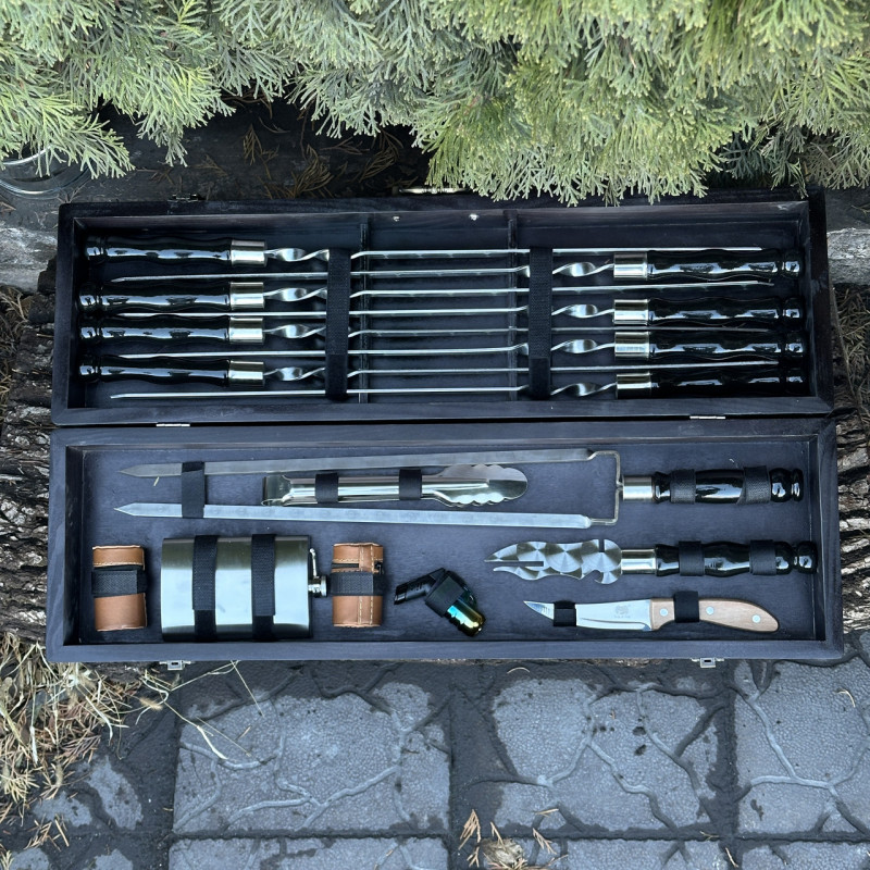 Подарочный набор Mzavod Охотник черный