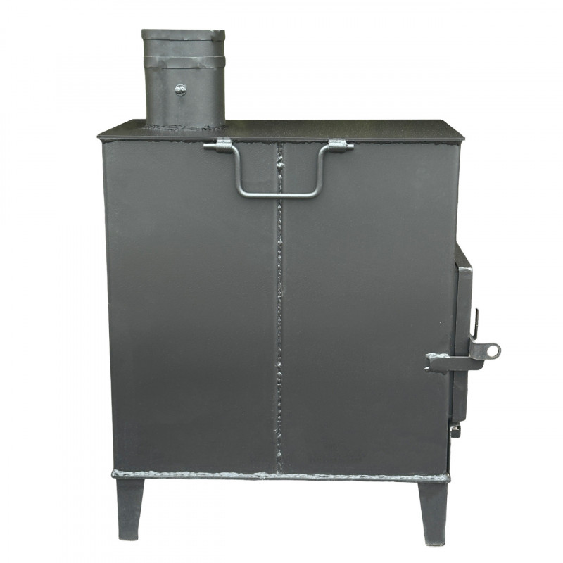 Печь-буржуйка BP/6-ВС отопительная 4мм с ребрами жесткости