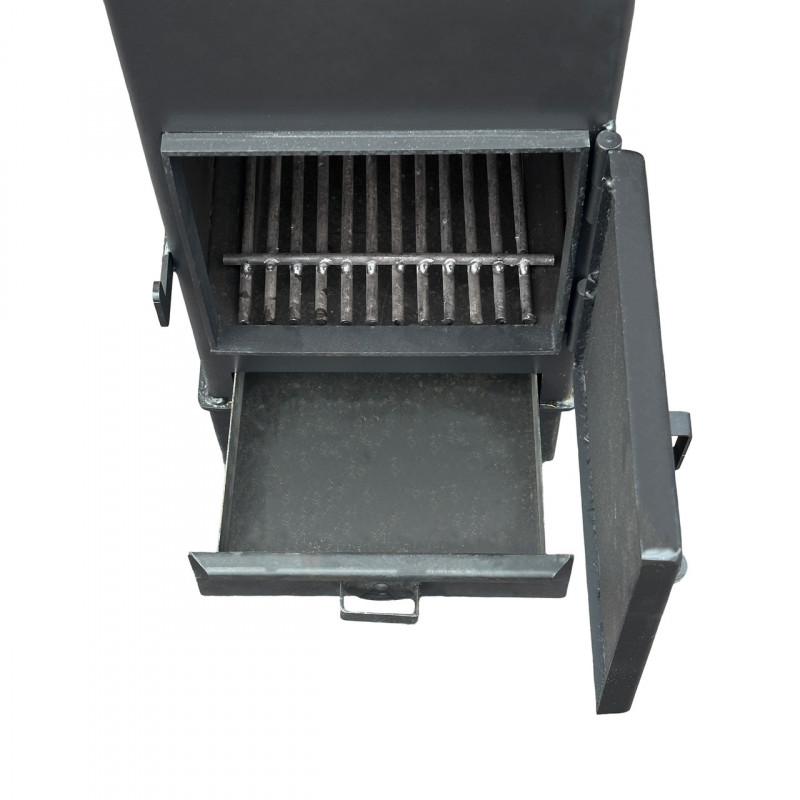 Печь-буржуйка BP/6-ВС отопительная 4мм с ребрами жесткости