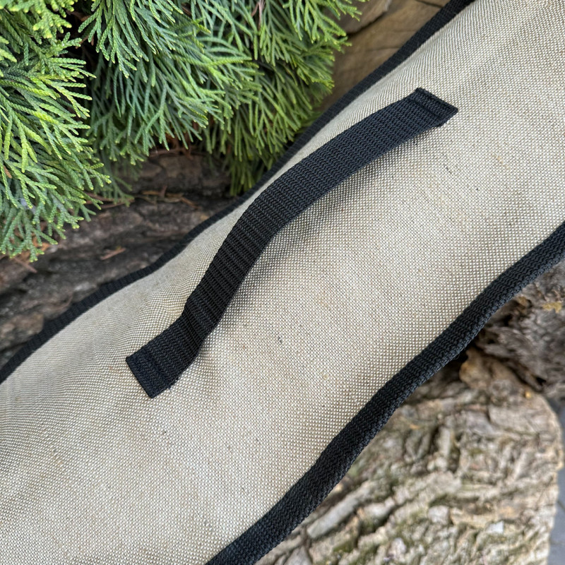 Чехол-сумка Mzavod с клапаном на липучке на 8 шампуров белый