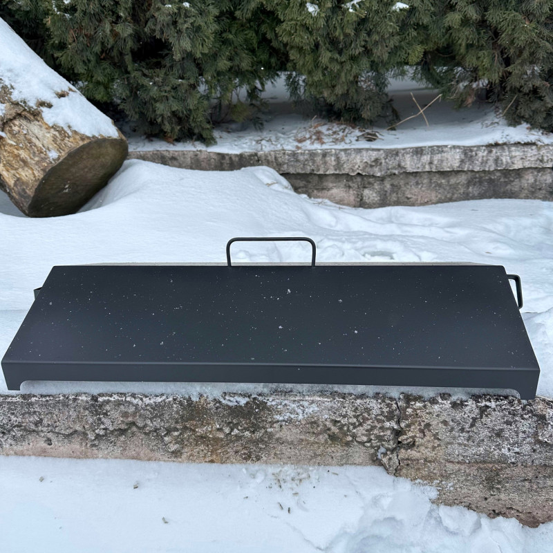 Универсальная крышка-барбекю Mzavod для мангала на 9 шампуров