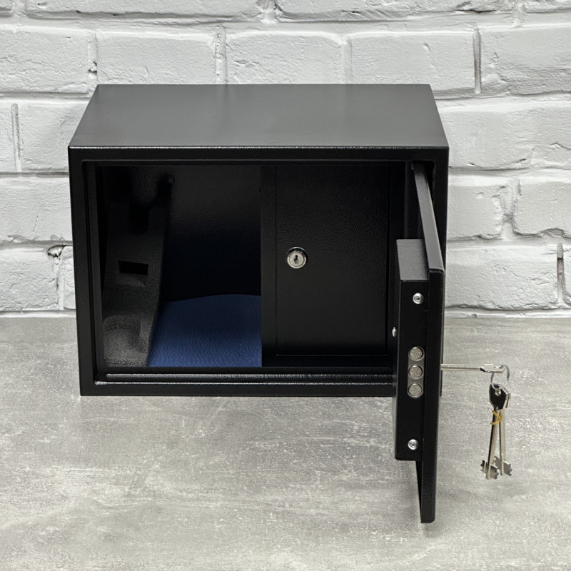 Пистолетный сейф SP-250V с вертикальными отделениями