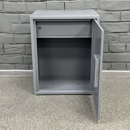 Офисный сейф СБЕ-550 серый