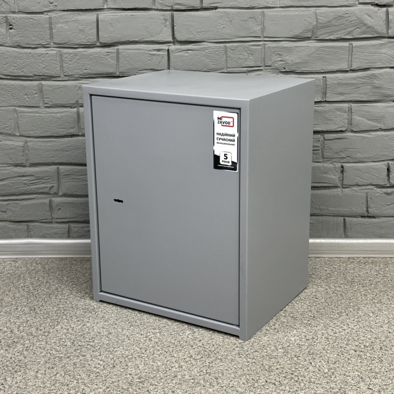 Офисный сейф СБЕ-550 серый