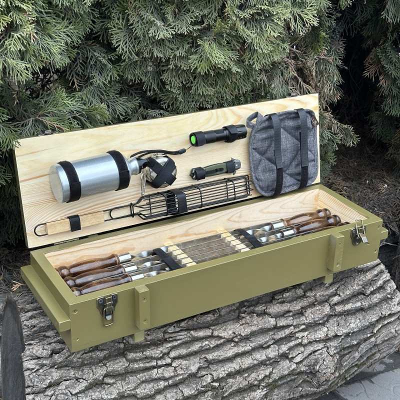 Подарочный набор Mzavod Штурм оливковый