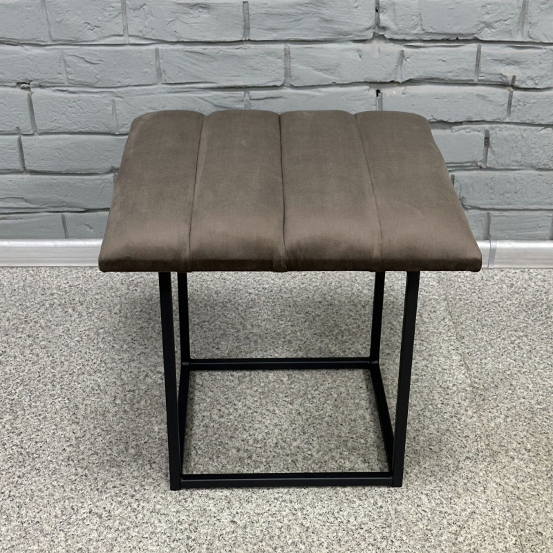 Пуф-трансформер 5в1 Остін-2 велюр сіро-коричневий 5-0-9005