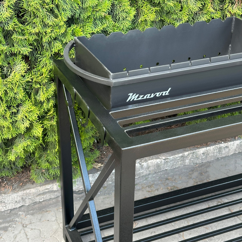 Мангал Mzavod Тор на 9 шампуров 4мм в стиле LOFT