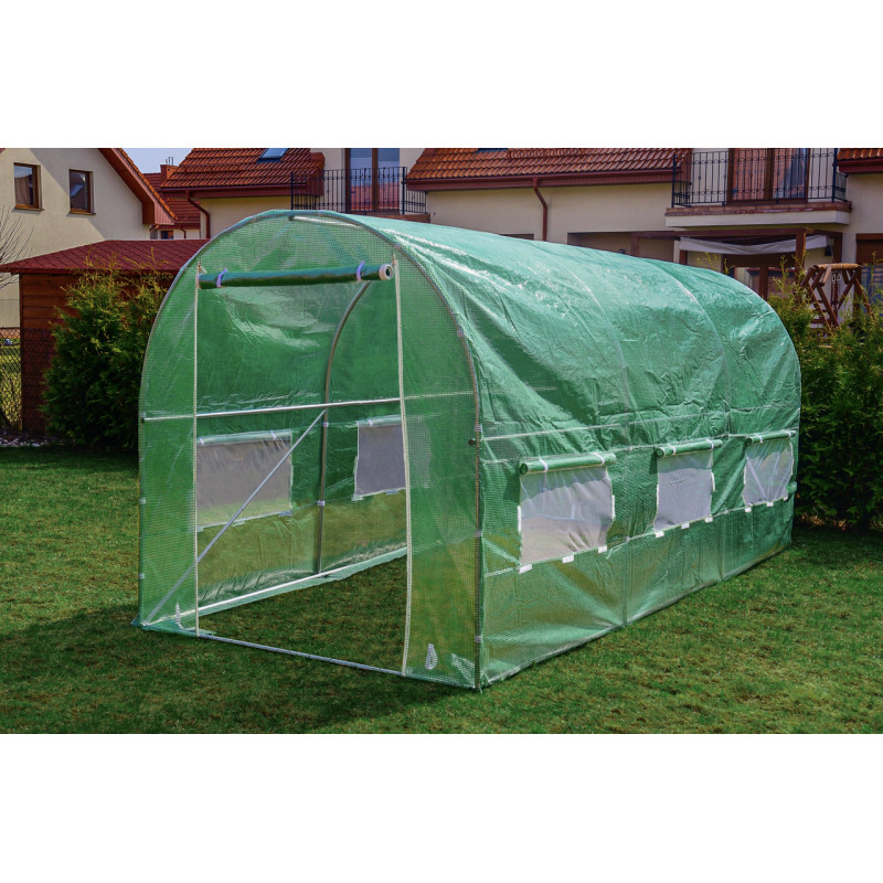 Теплица парник садовый для дома Plonos 9m2 (2x4,5м) Польща