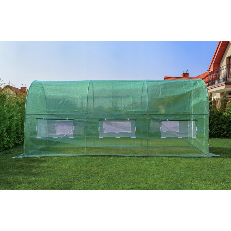 Теплица парник садовый для дома Plonos 9m2 (2x4,5м) Польща