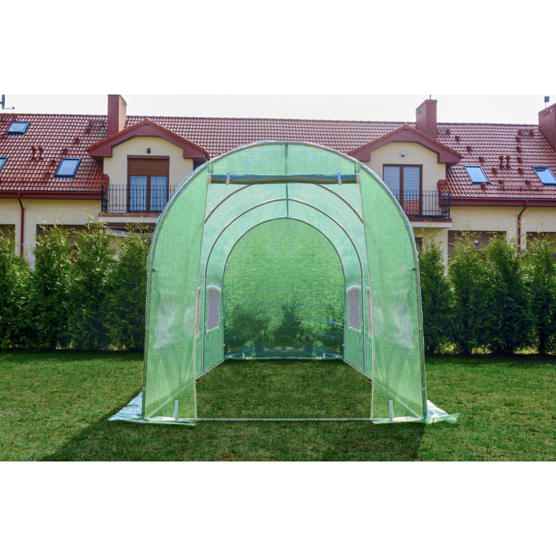 Теплица парник садовый для дома Plonos 9m2 (2x4,5м) Польща