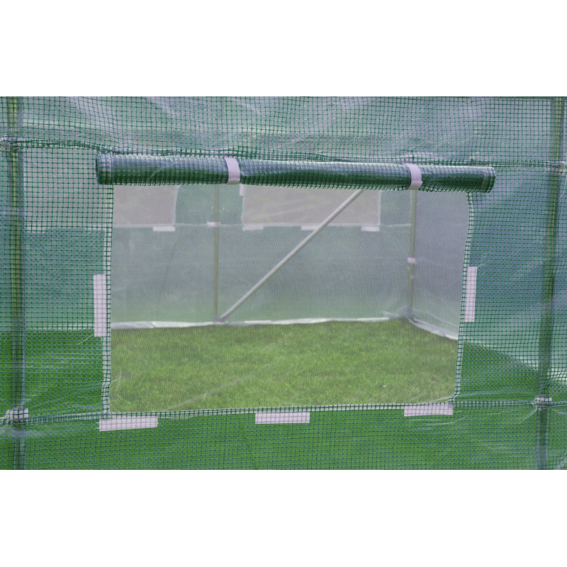 Теплица парник садовый для дома Plonos 9m2 (2x4,5м) Польща