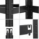 Стеллаж металлический 180x90x30 5 полок (черный)