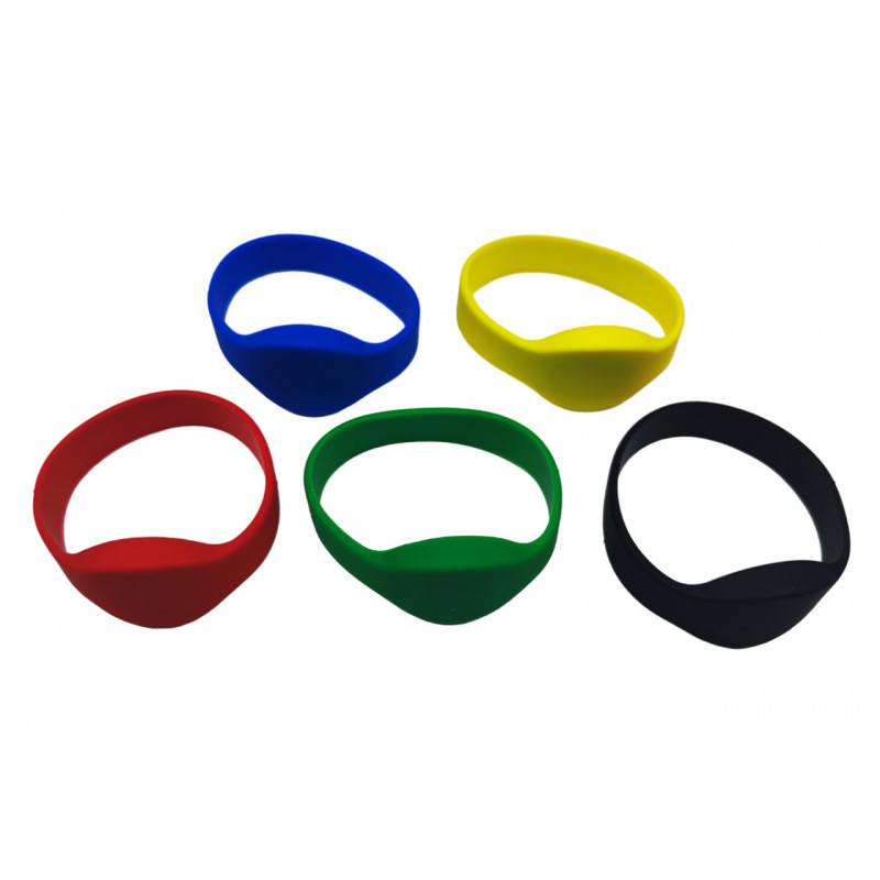 RFID браслет с чипом MIFARE SEVEN R-65 красный (70 мм)