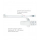 Доводчик двери RYOBI 9903 glossy white 65 кг
