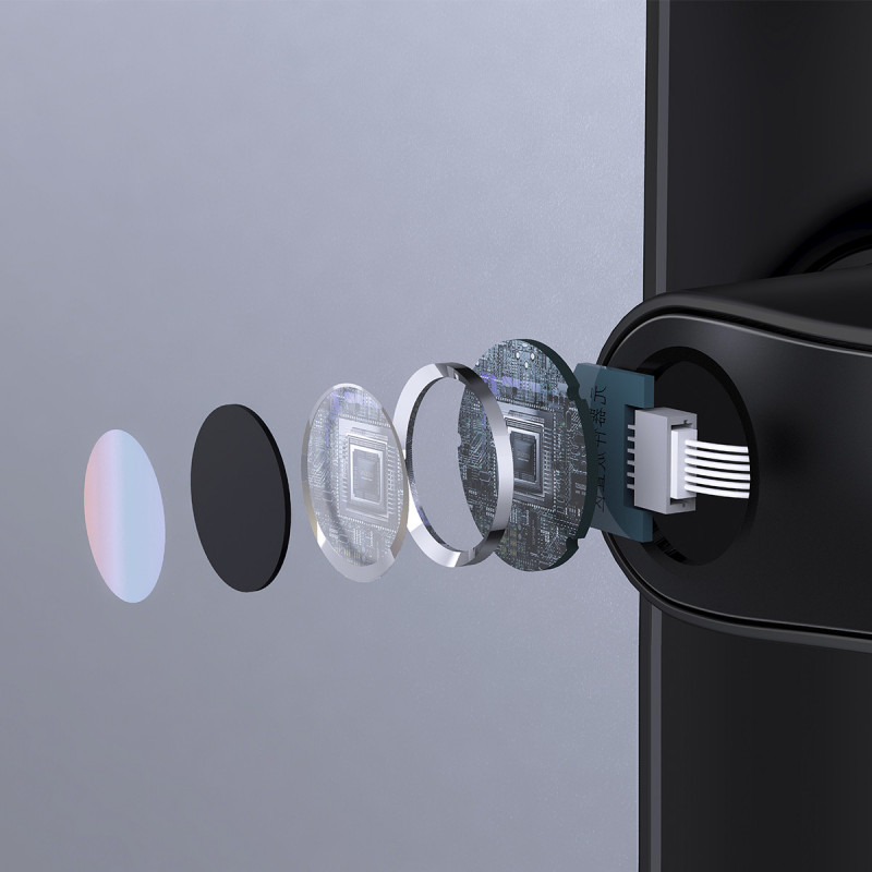 Розумний дверний біометричний замок SEVEN LOCK SL-7767BFW