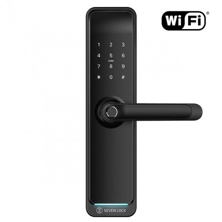 Розумний дверний біометричний замок SEVEN LOCK SL-7767BFW-T