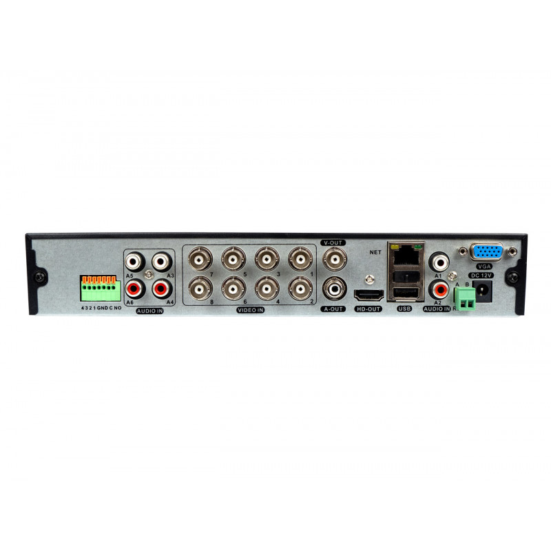 Гибридный видеорегистратор (для IP, AHD, TVI, CVI камер) SEVEN MR-7608