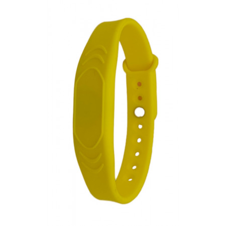 RFID браслет с чипом MIFARE SEVEN R-68 желтый