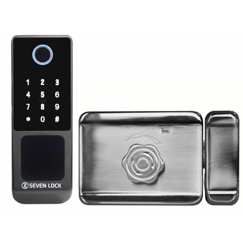 Умный биометрический замок SEVEN LOCK SL-7771BF